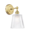 Laura Ashley Callaghan Wall Light, Metallic Brass