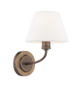 Laura Ashley Denston Wall Light, Metallic Bronze