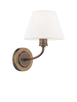 Laura Ashley Denston Wall Light, Metallic Bronze, Metallic Bronze