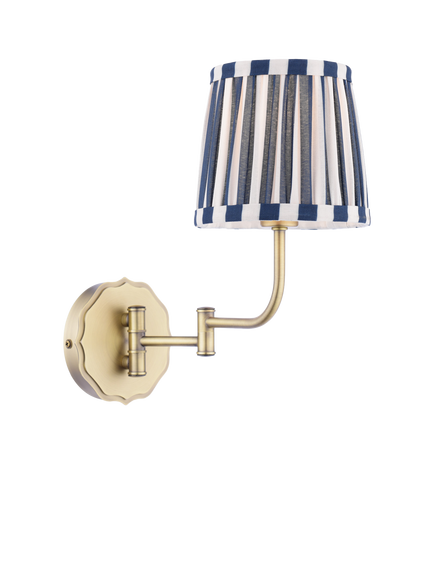 Laura Ashley Denwick Wall Light, Metallic Bronze, Metallic Bronze