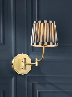 Laura Ashley Denwick Wall Light, Metallic Bronze - view 2, Metallic Bronze