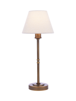 Laura Ashley Denston Table Lamp, Metallic Bronze, Metallic Bronze