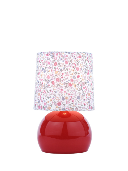 Laura Ashley Knowlton Table Lamp, Pink, Pink Mid