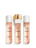CHANEL Coco Mademoiselle Eau de Parfum Intense Twist And Spray Refill, 3 x 7ml