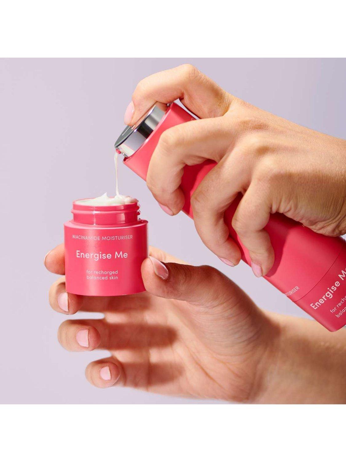 Product image 2 of 3, which shows Trinny London Energise Me Mini Niacinamide Moisturiser, 14.5ml