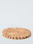 John Lewis Braided Jute Placemat, Set of 2, Natural