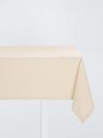 John Lewis Metallic Stripe Rectangular Cotton Blend Tablecloth, 180 x 140cm, Gold