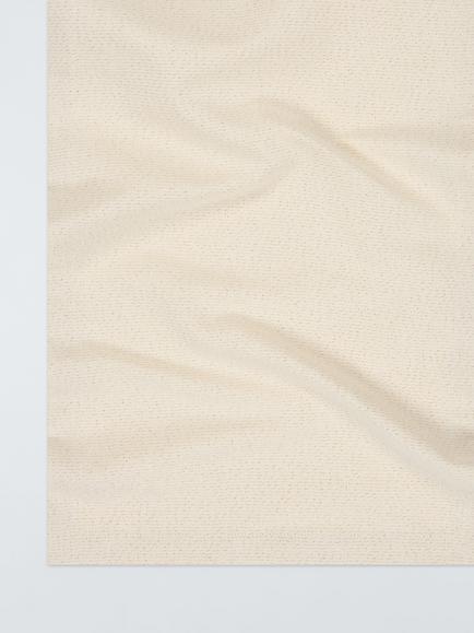John Lewis Metallic Stripe Rectangular Cotton Blend Tablecloth, 160 x 320cm, Gold - view 2, Gold