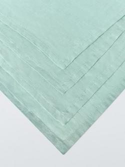 John Lewis Cotton Linen Blend Napkins, Set of 4, Sage - view 2, Sage