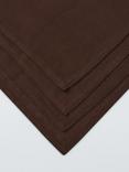 John Lewis Farmhouse Cotton Linen Blend Napkins, Set of 4, Cocoa