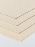 John Lewis Metallic Stripe Cotton Blend Napkins, Set of 4, Gold