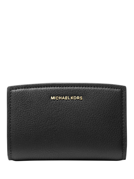 Michael Kors Bryant Leather Wallet, Black, Black