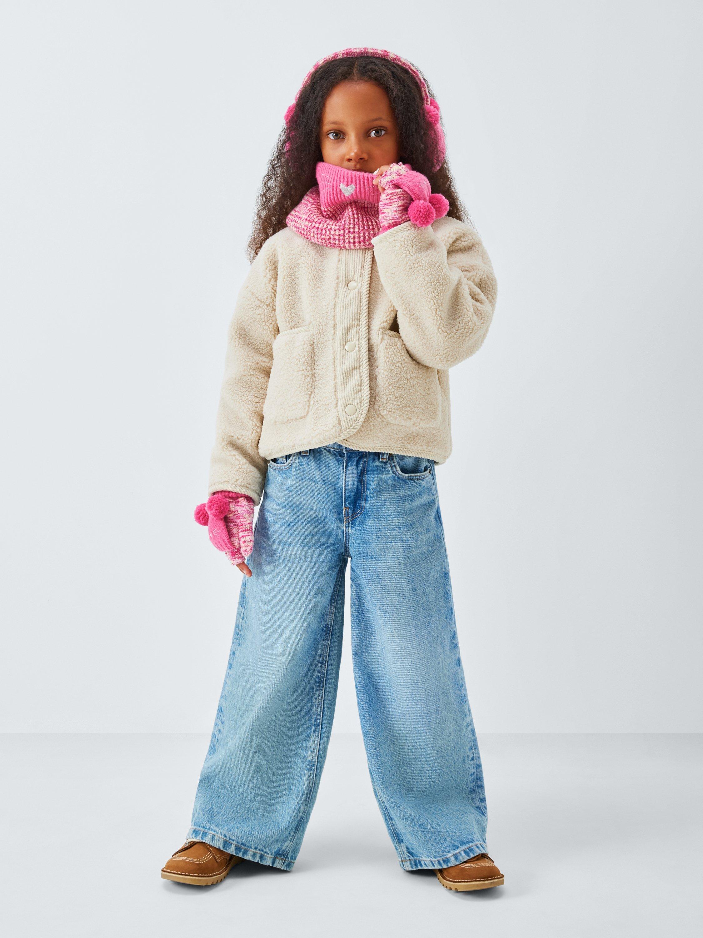 Product image 4 of 5, which shows John Lewis Kids' Cat Earmuffs, Pink