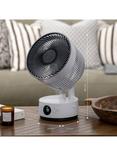 Meaco Sefte Air 8" Battery Operated Table Fan, White