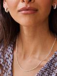 Daisy London Textured Hoop Earrings