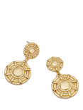 Daisy London Textured Drop Earrings