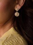 Daisy London Textured Drop Earrings