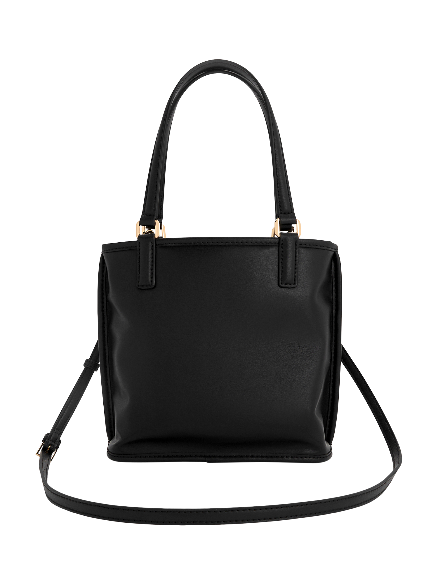 Product image 4 of 6, which shows CHARLES & KEITH Addison Tote Bag, Black