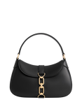 CHARLES & KEITH Agatha Hobo Bag, Black, Black