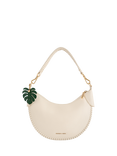 CHARLES & KEITH Blume Hobo Bag, Cream