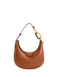 CHARLES & KEITH Kora Faux Leather Half Moon Hobo Shoulder Bag