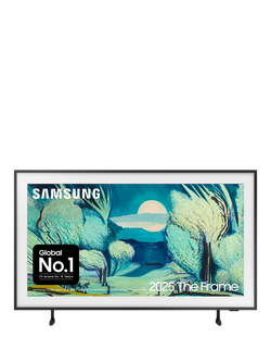 Samsung The Frame (2025) QLED Art Mode Smart AI TV with Slim Fit Wall Mount, 43 inch, Black