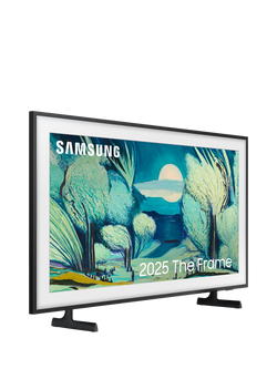 Samsung The Frame (2025) QLED Art Mode Smart AI TV with Slim Fit Wall Mount, 43 inch - view 2, Black