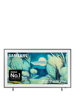 Samsung The Frame (2025) QLED Art Mode Smart AI TV with Slim Fit Wall Mount, 50 inch, Black