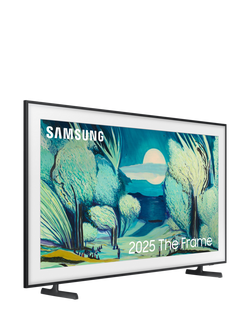 Samsung The Frame (2025) QLED Art Mode Smart AI TV with Slim Fit Wall Mount, 50 inch - view 2, Black