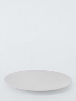 John Lewis + Queensberry Hunt Concave Bone China Dinner Plate, 28.2cm, White - view 2, 