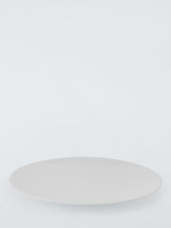 John Lewis + Queensberry Hunt Concave Bone China Side Plate, 23.3cm, White - view 2, 