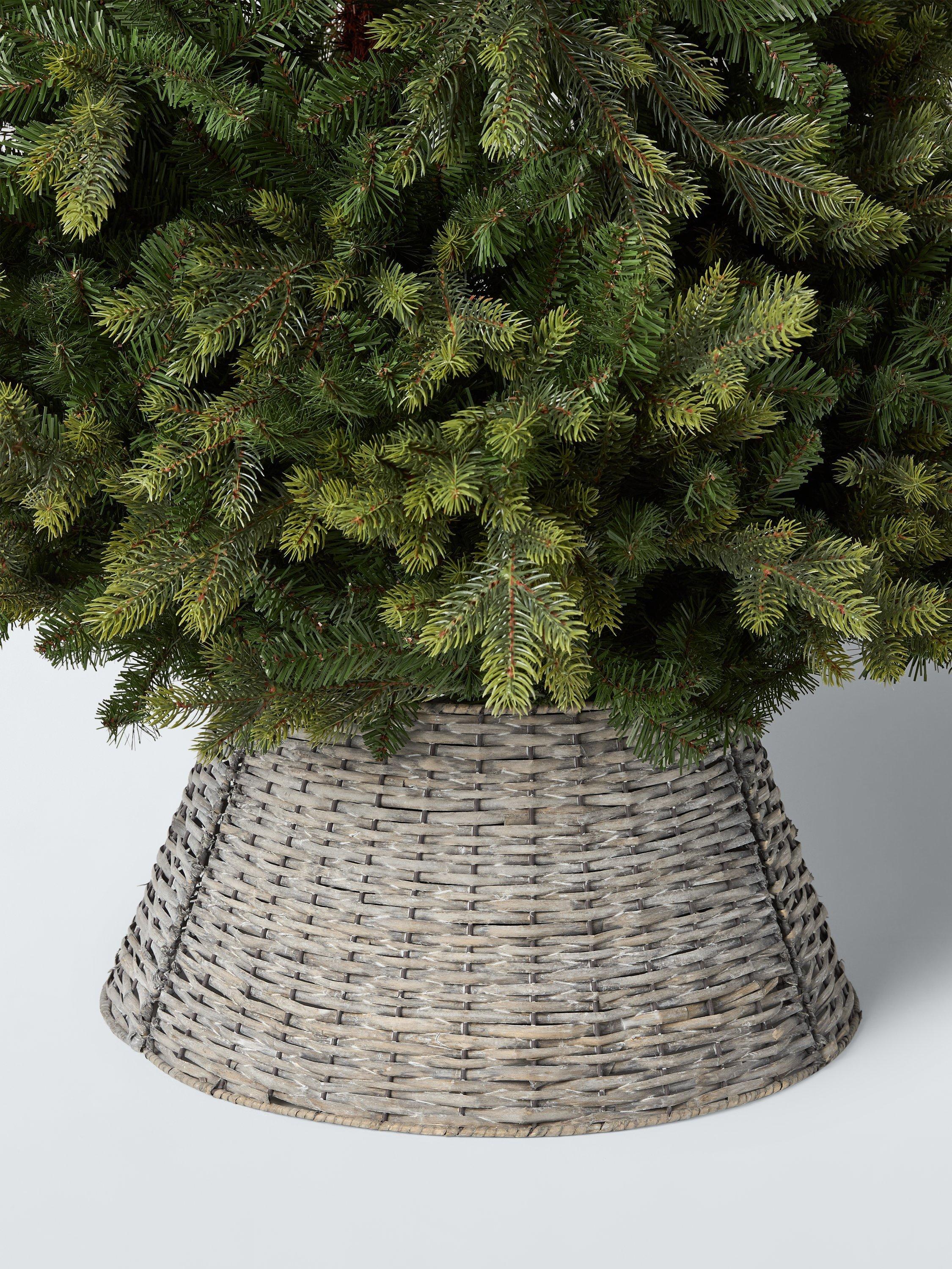 John Lewis Collapsible Willow Tree Skirt, Grey