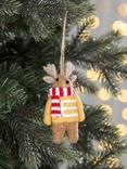 John Lewis Reindeer Alphabet Tree Decoration