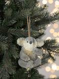 John Lewis Worldly Treasures Koala Sisal Tree Decoration