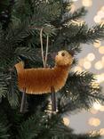 John Lewis Ancient Wonders Sisal Reindeer Tree Decoration