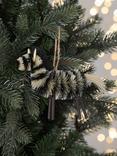 John Lewis Worldly Treasures Zebra Sisal Tree Decoration