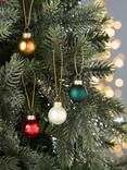 John Lewis Mini Glass Baubles, Box of 100, Traditional