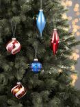 John Lewis Assorted Glass Baubles, Box of 20, Multi