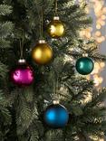 John Lewis Glass Baubles, Box of 42, Enchanted Tales Mix