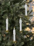 John Lewis Shatterproof Clip On Candle Tree Decorations, Box of 4