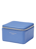 Aspinal of London Travel Watch & Ring Box, Capri Blue