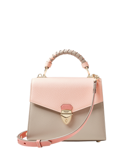Aspinal of London Mayfair Midi 2.0 Top Handle Bag, Cloud
