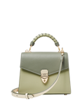 Aspinal of London Mayfair Midi 2.0 Top Handle Bag, Ivory