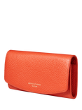 Aspinal of London Essential Pebble Leather Purse, Coral