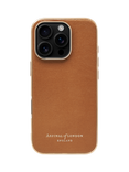 Aspinal of London iPhone 16 Pro Leather Case, Tan