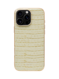 Aspinal of London iPhone 16 Pro Max Leather Case, Pistachio