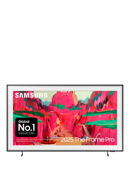 Samsung The Frame Pro (2025) Neo QLED Mini LED Art Mode Smart AI TV, 65 inch, Black
