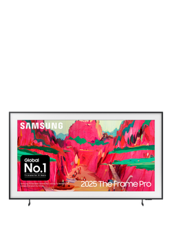 Samsung The Frame Pro (2025) Neo QLED Mini LED Art Mode Smart AI TV, 75 inch, Black
