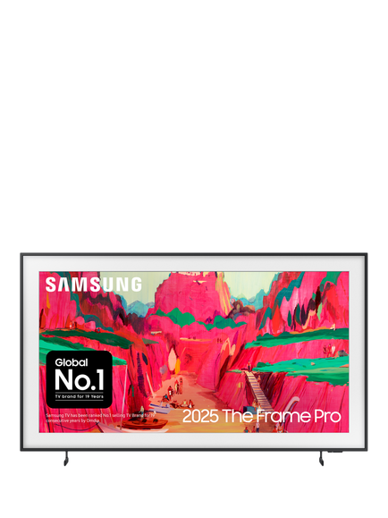 Samsung The Frame Pro (2025) Neo QLED Mini LED Art Mode Smart AI TV, 85 inch, Black