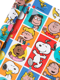 Hallmark Snoopy Characters Wrapping Paper, 3m, Multi, Multi